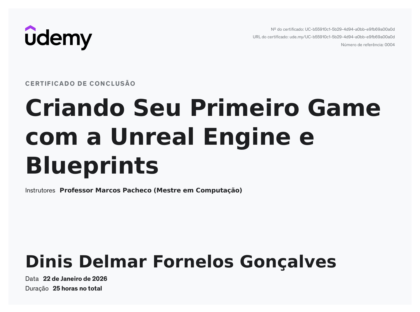 Certificado